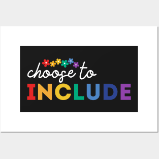 Choose To Include,Sped Teacher Gift, Special Education Teacher Posters and Art